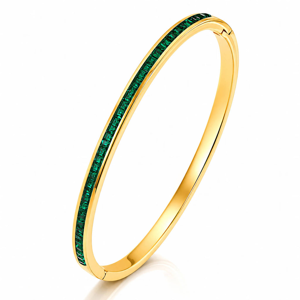 ESMERA Armreif von JOURÉ – 18K PVD-vergoldeter Edelstahl Armreif
