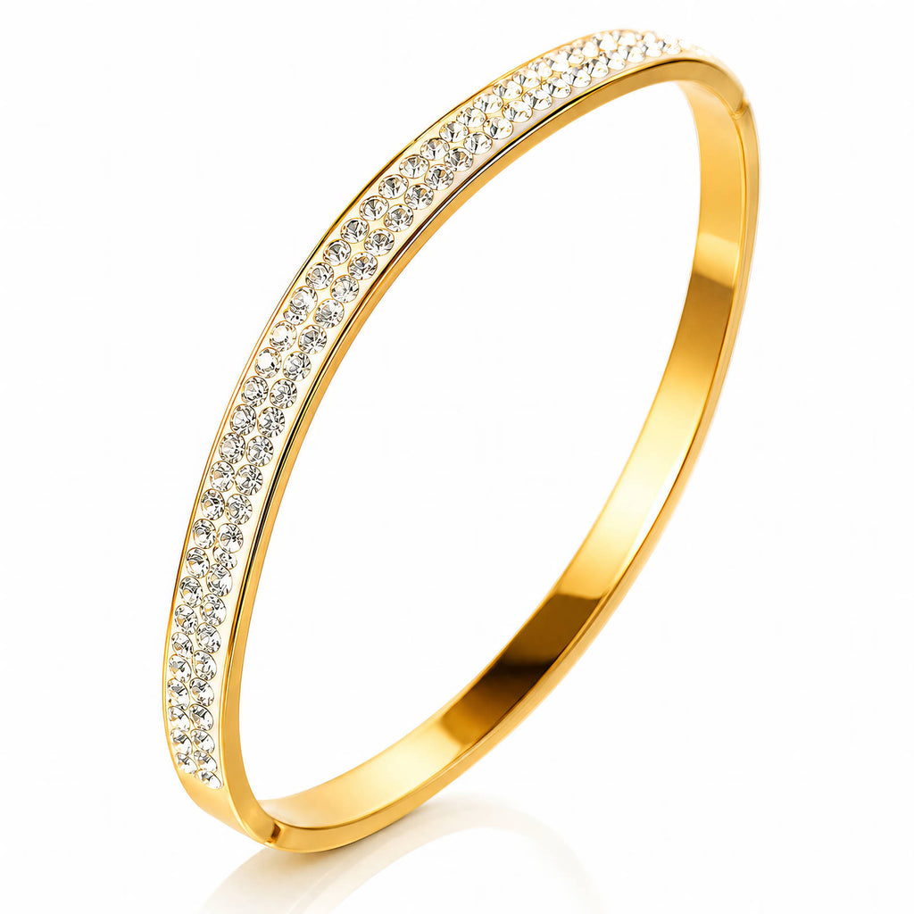 BRILLA Armreif von JOURÉ – 18K PVD-vergoldeter Edelstahl Armreif
