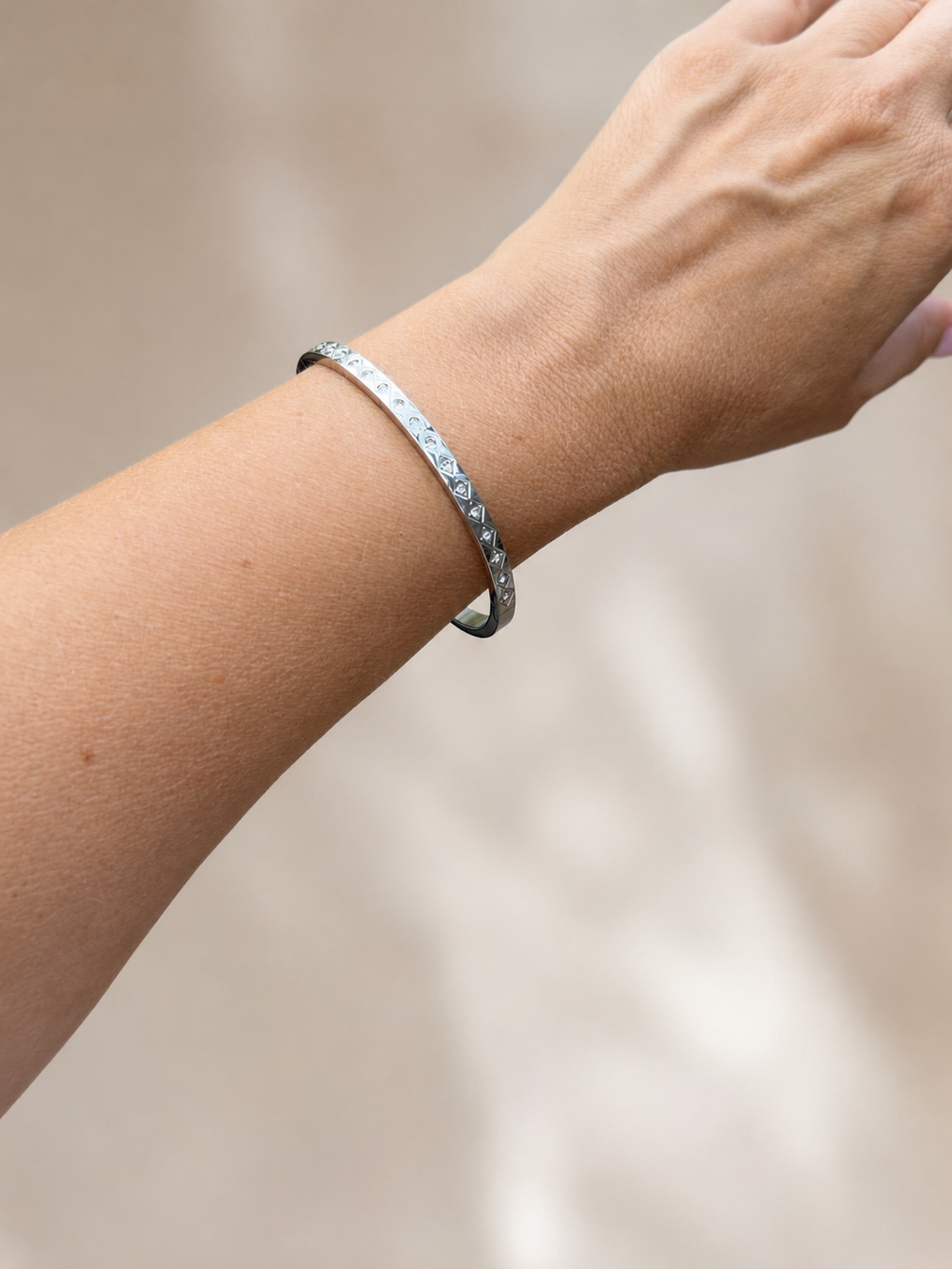 ZARA Bracciale rigido, Acciaio inossidabile