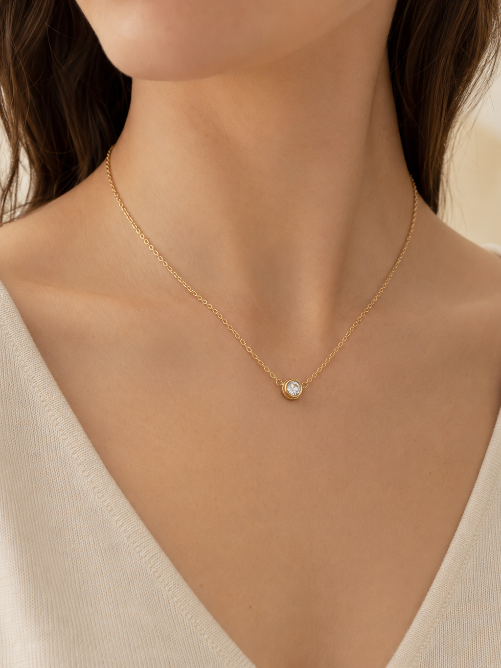 Collana Linette – Placcata Oro 18K