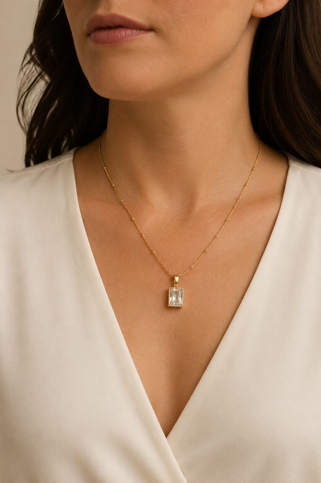 Collana Aurel - placcata oro 18K