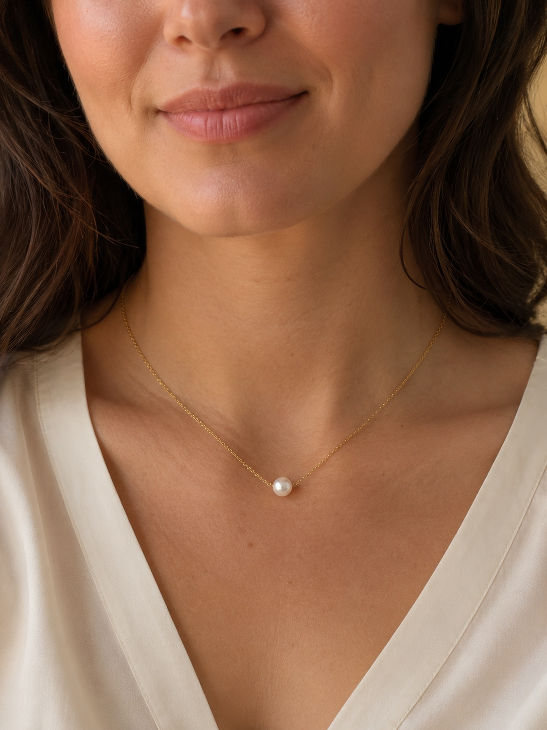 Collana CELIA, acciaio placcato oro 18K