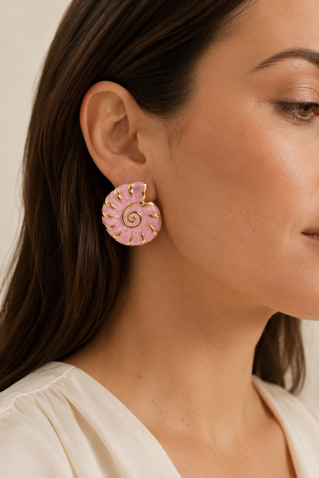 ROSALIE Muschel Ohrringe - Sommer -Vibes pur!